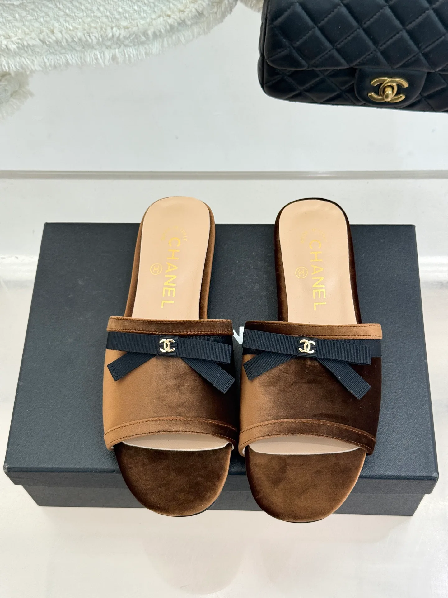 Шлепанцы Женские Chanel 12958161
