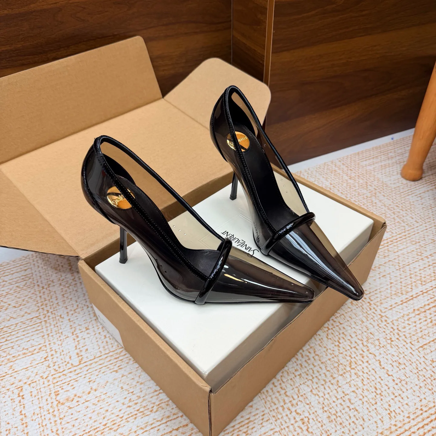 Туфли Женские Saint Laurent 17604552