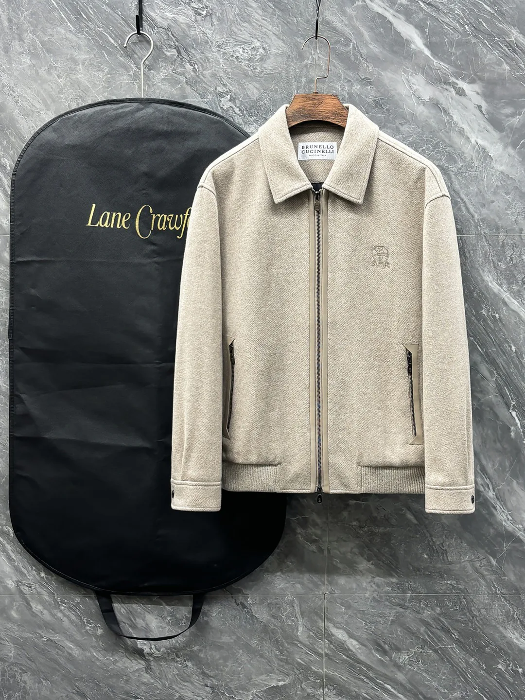 Куртки И Пуховики Мужские Brunello Cucinelli 1309575