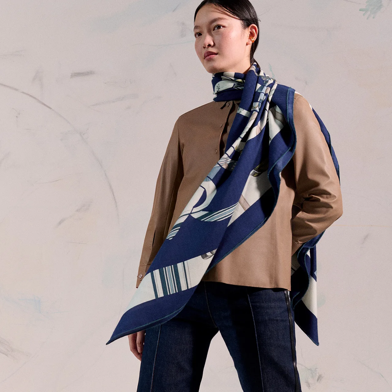 Шарфы Hermes 970940