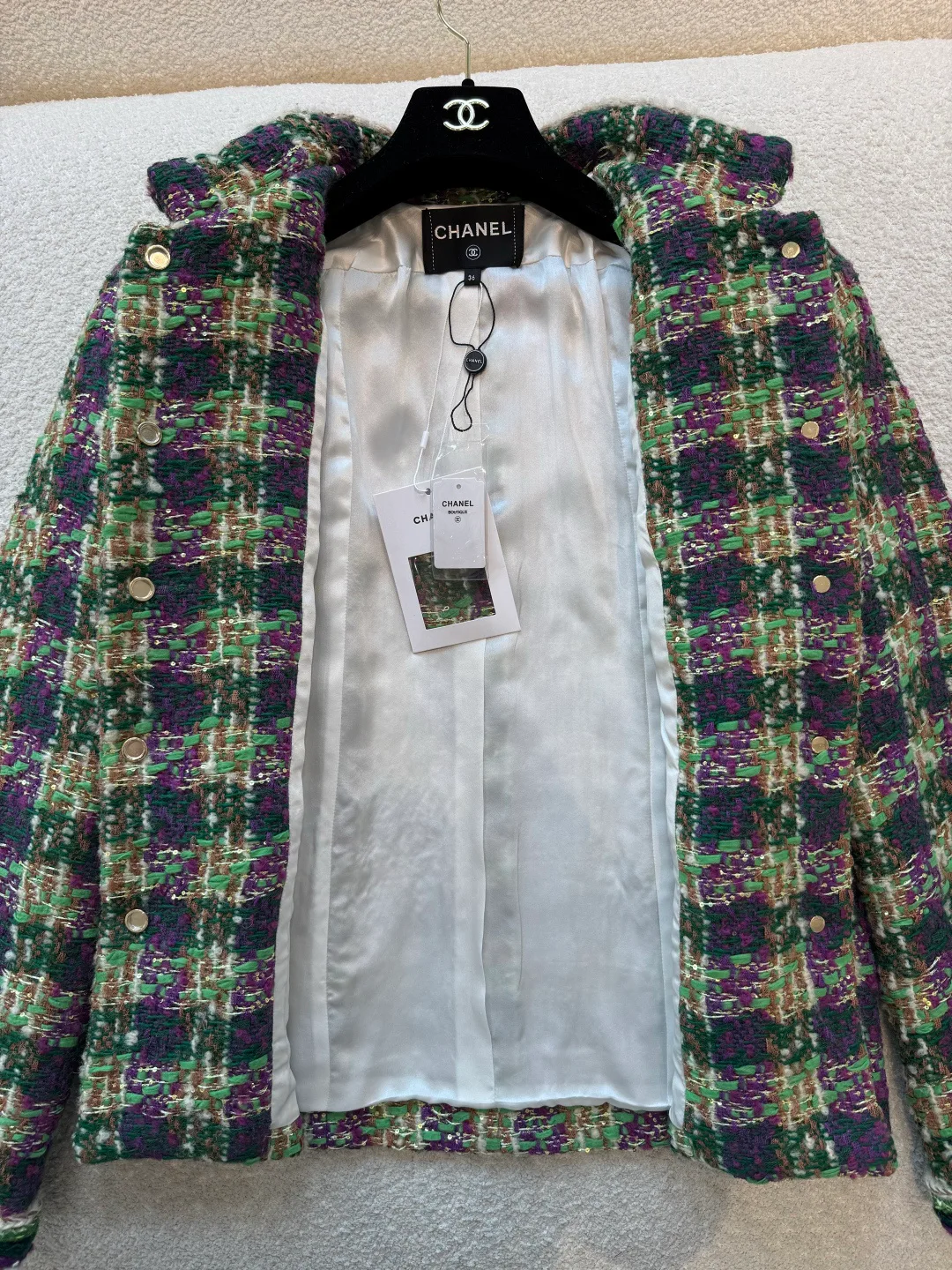 Куртки И Пуховики Женские Chanel 368312