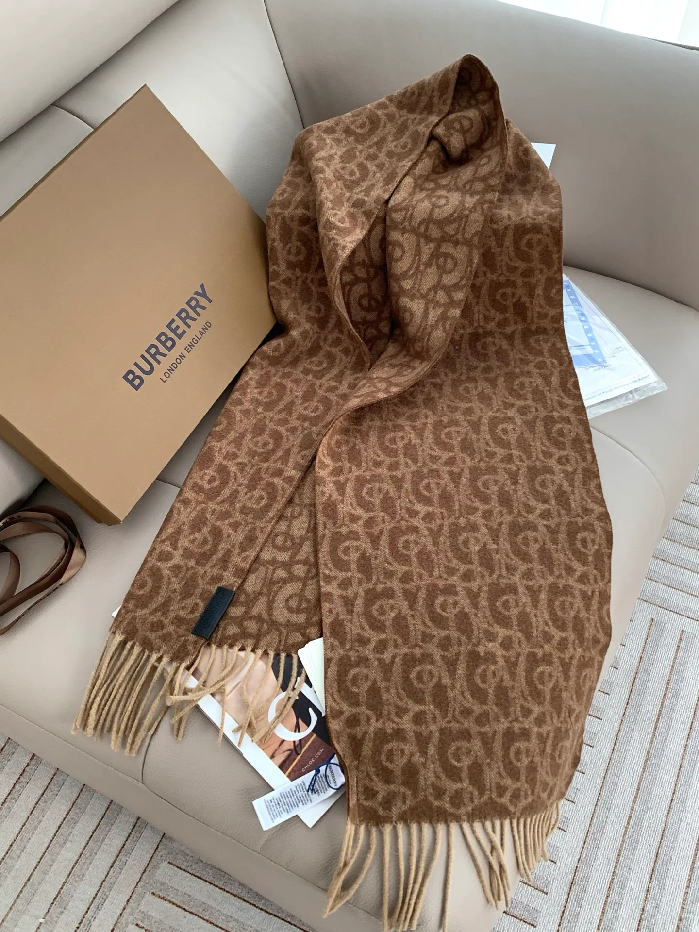 Шарфы Burberry 18222530