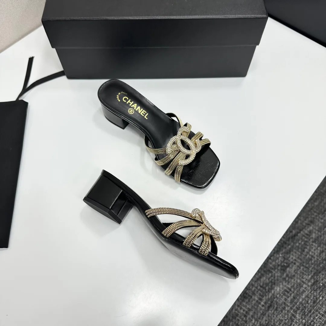 Босоножки Женские Chanel 9651902