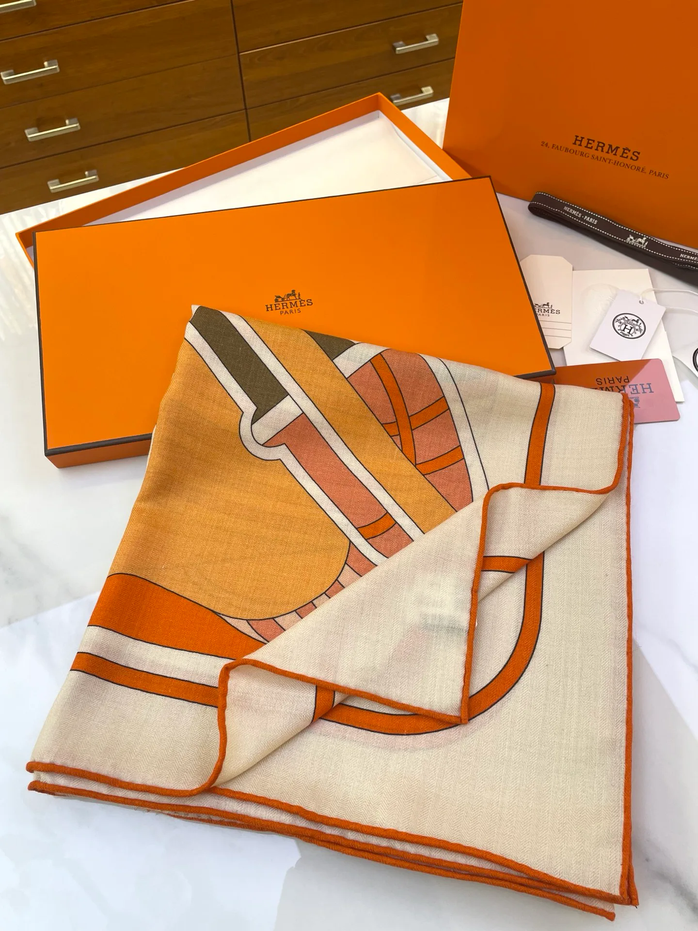 Шарфы Hermes 416827