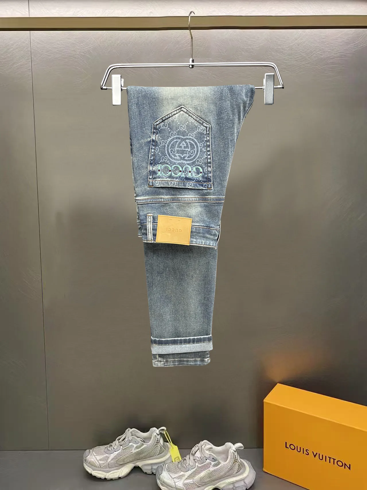 Джинсы Мужские Gucci 9175024