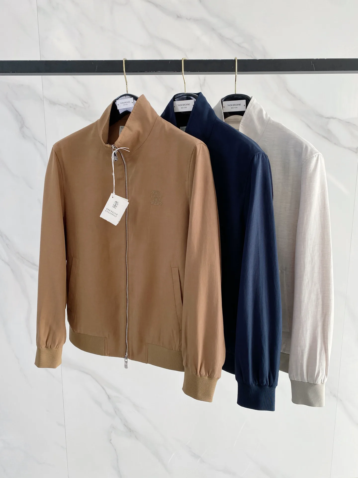 Куртки И Пуховики Мужские Brunello Cucinelli 6746997