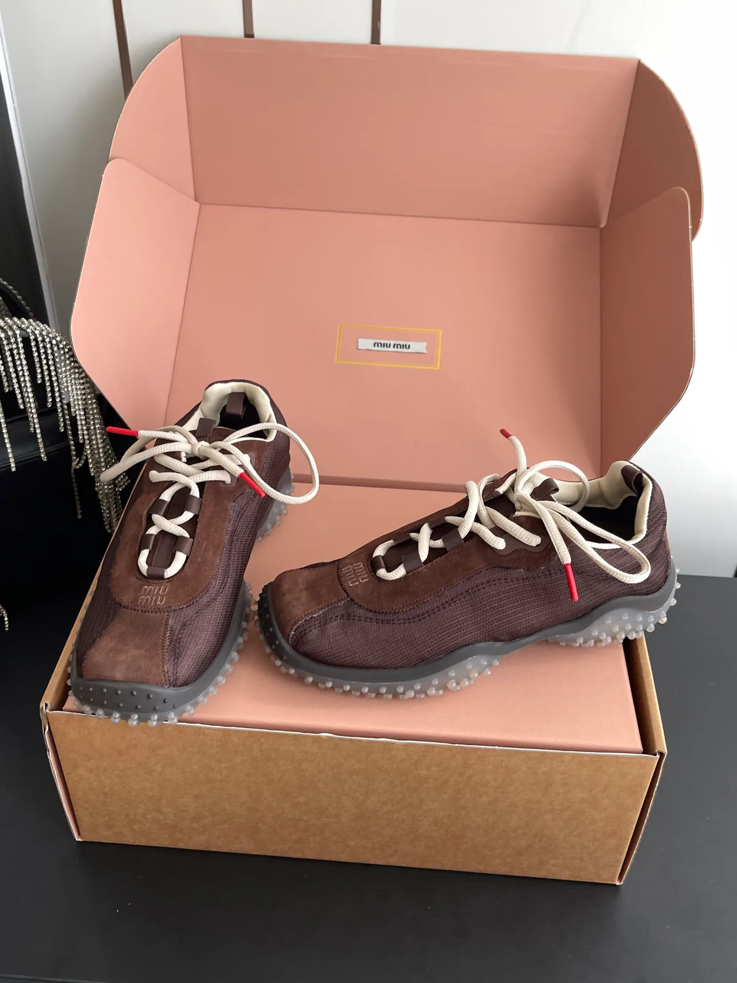 Кроссовки Женские Miu Miu 17554333