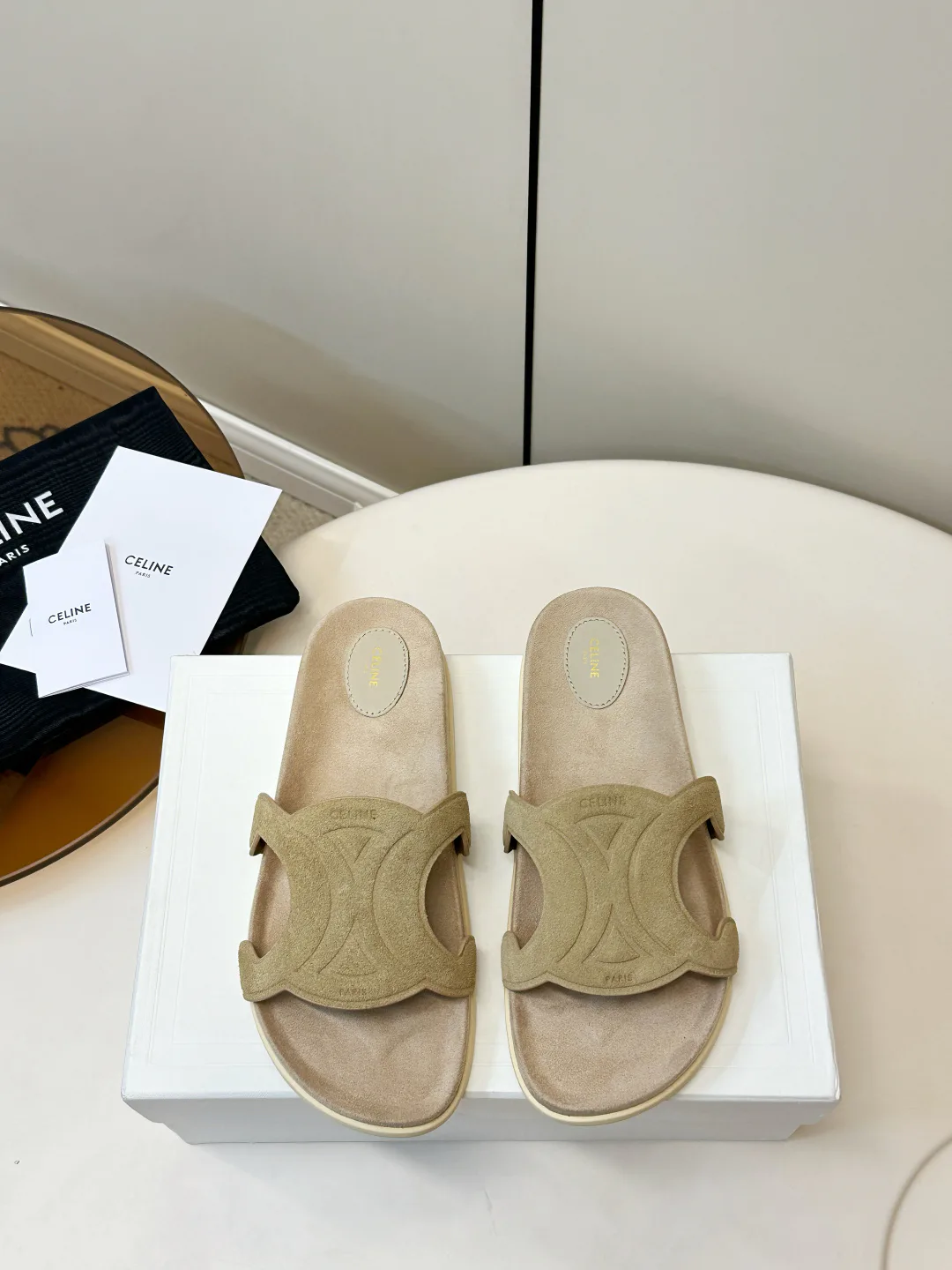 Шлепанцы Женские Celine 11609439
