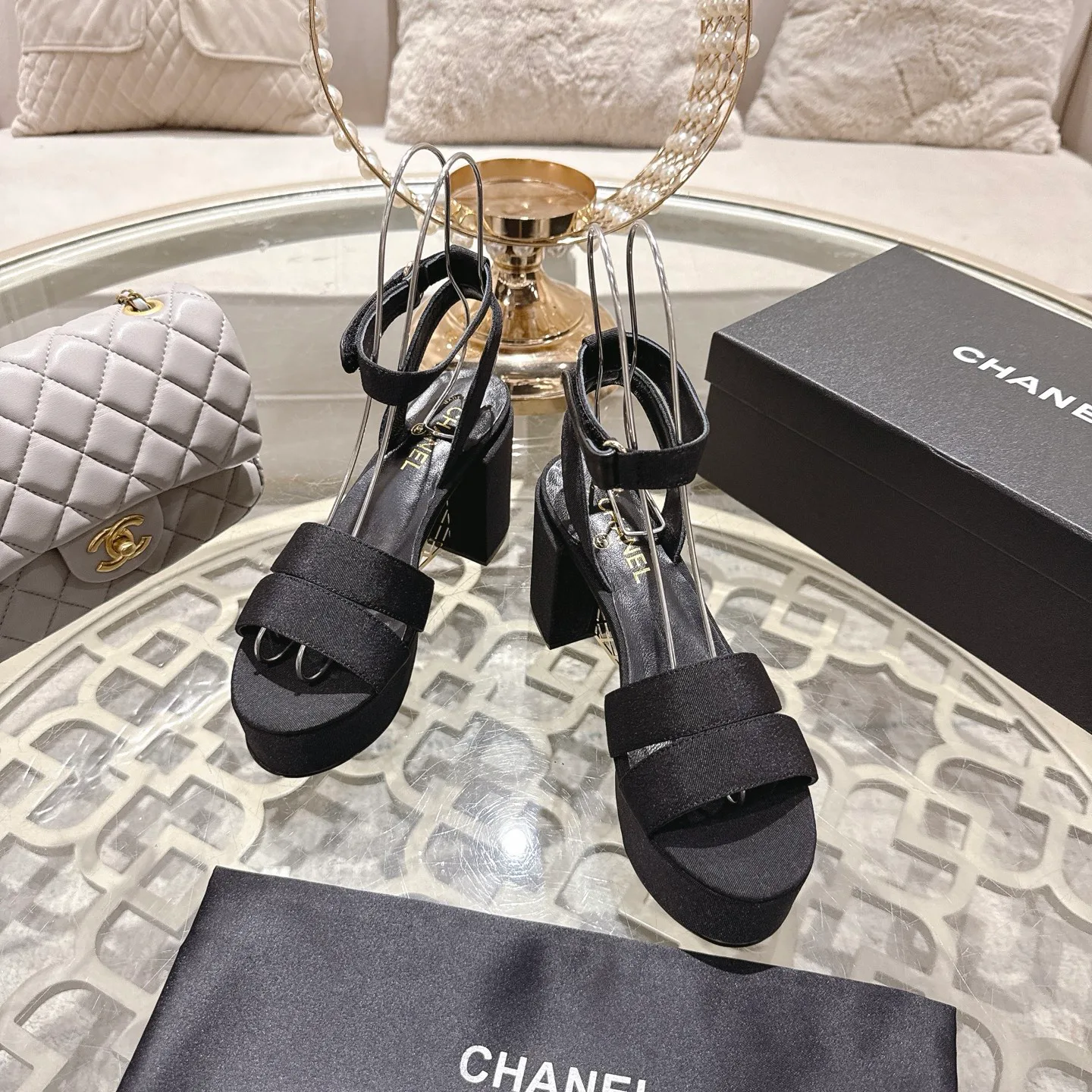 Босоножки Женские Chanel 9361027