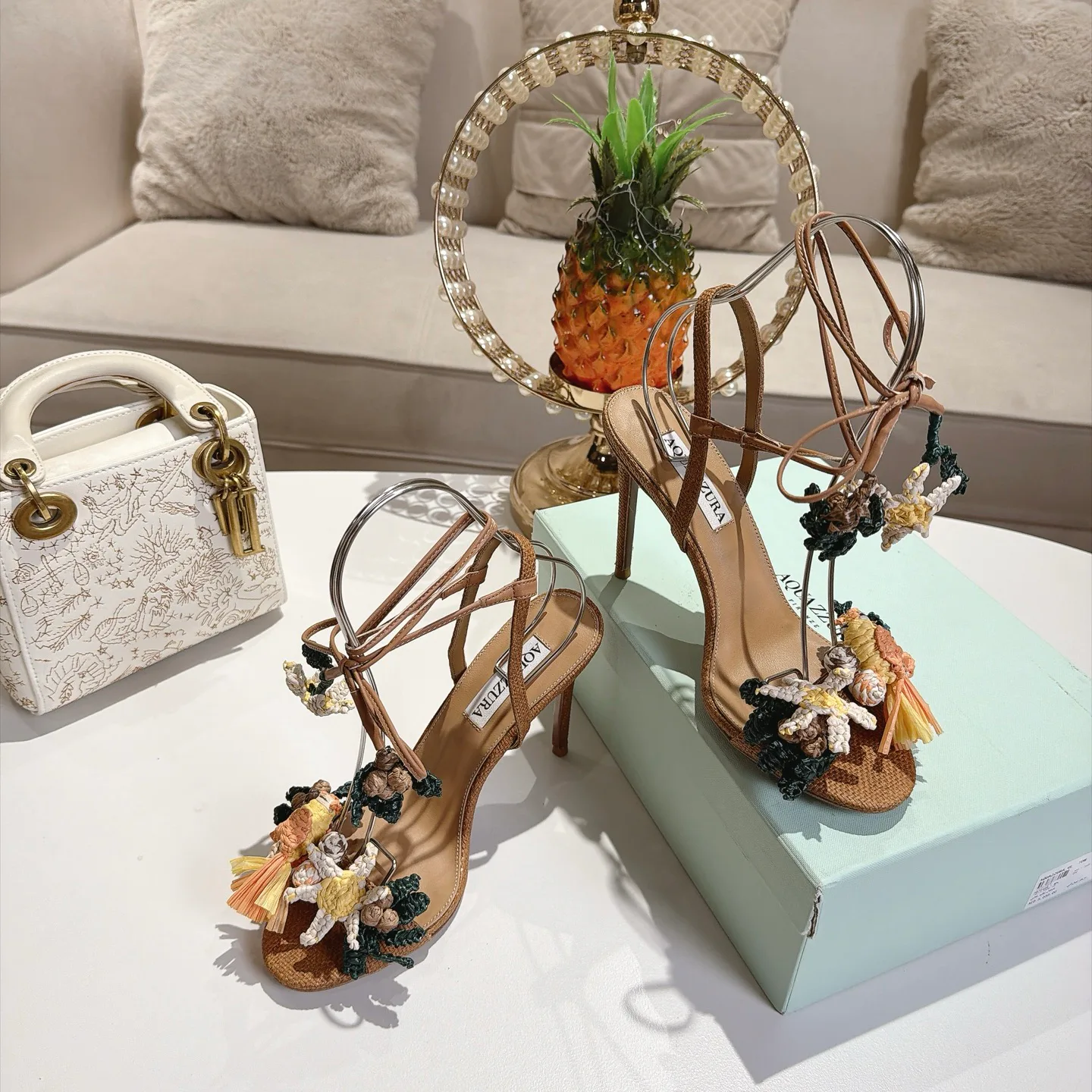Босоножки Женские Aquazzura 18709042