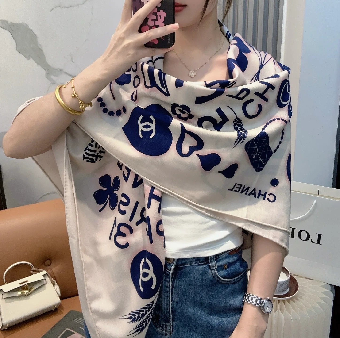 Шарфы Chanel 136877