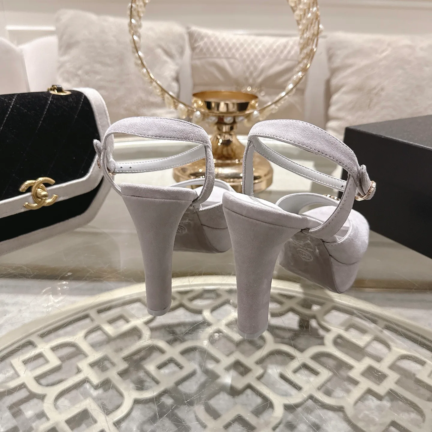 Босоножки Женские Chanel 9361033