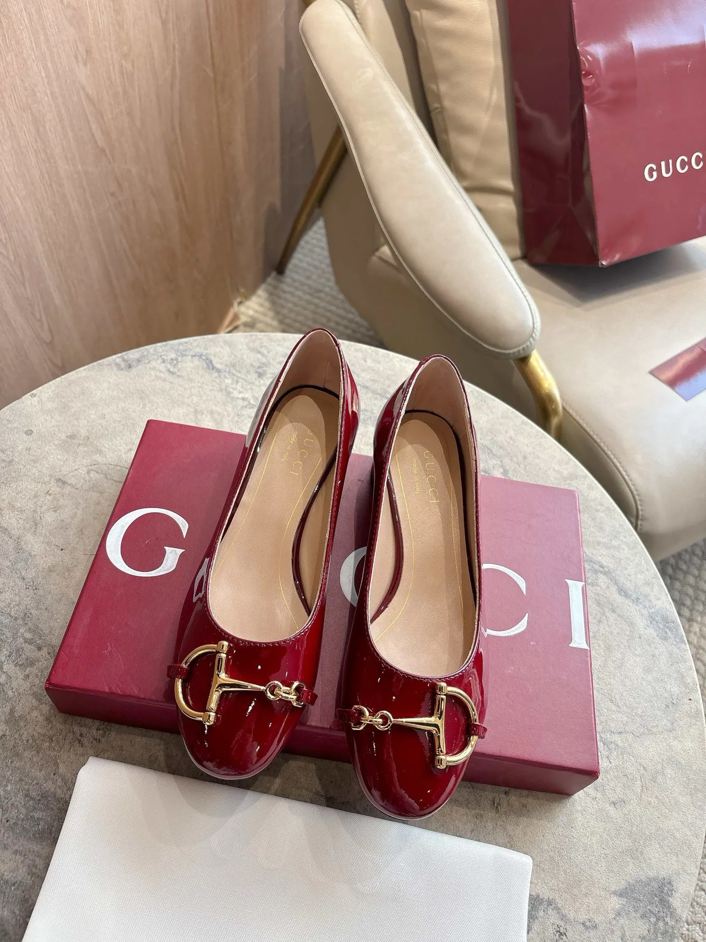 Балетки Женские Gucci 12589647