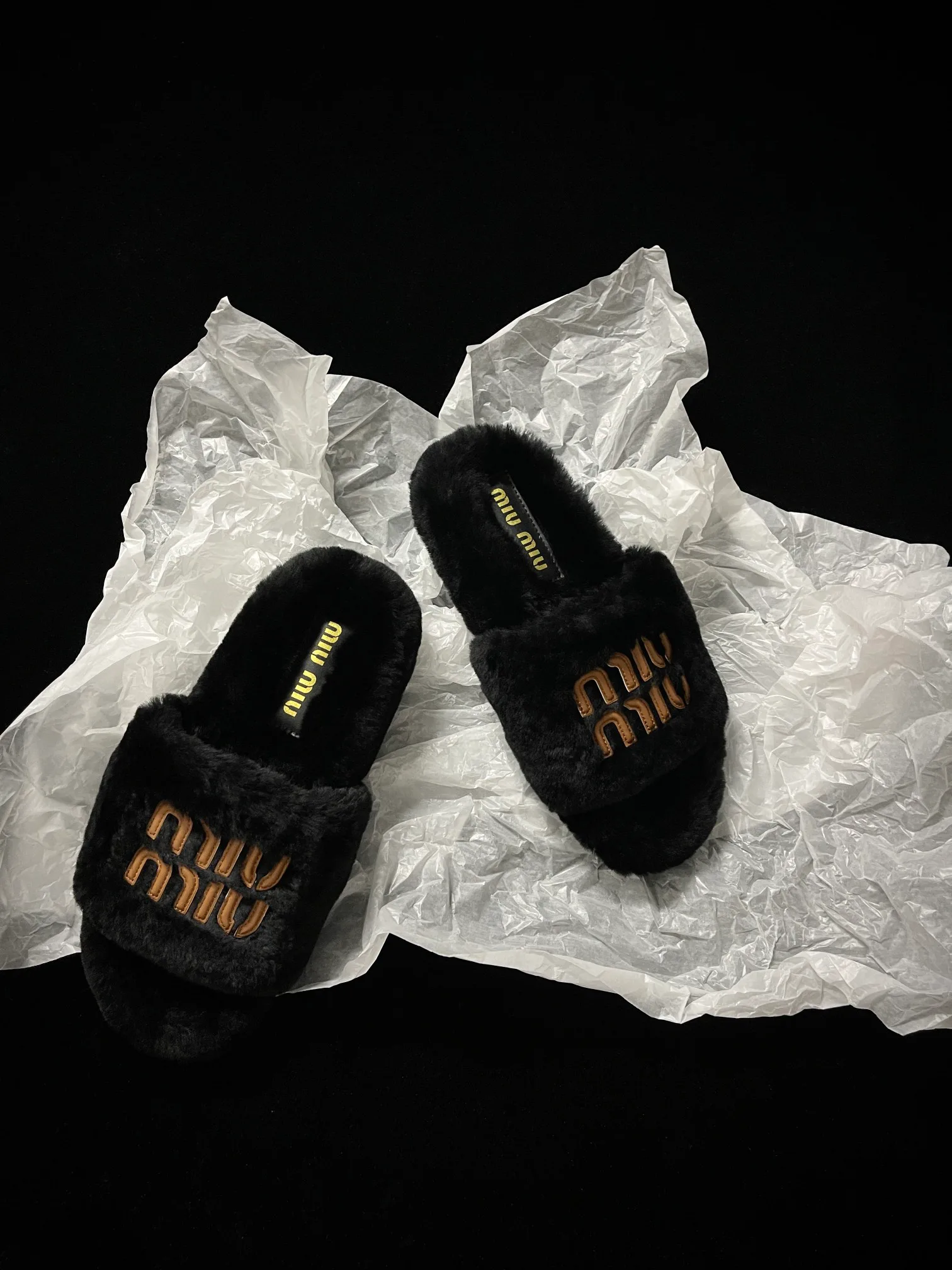 Тапочки Женские Miu Miu 189630