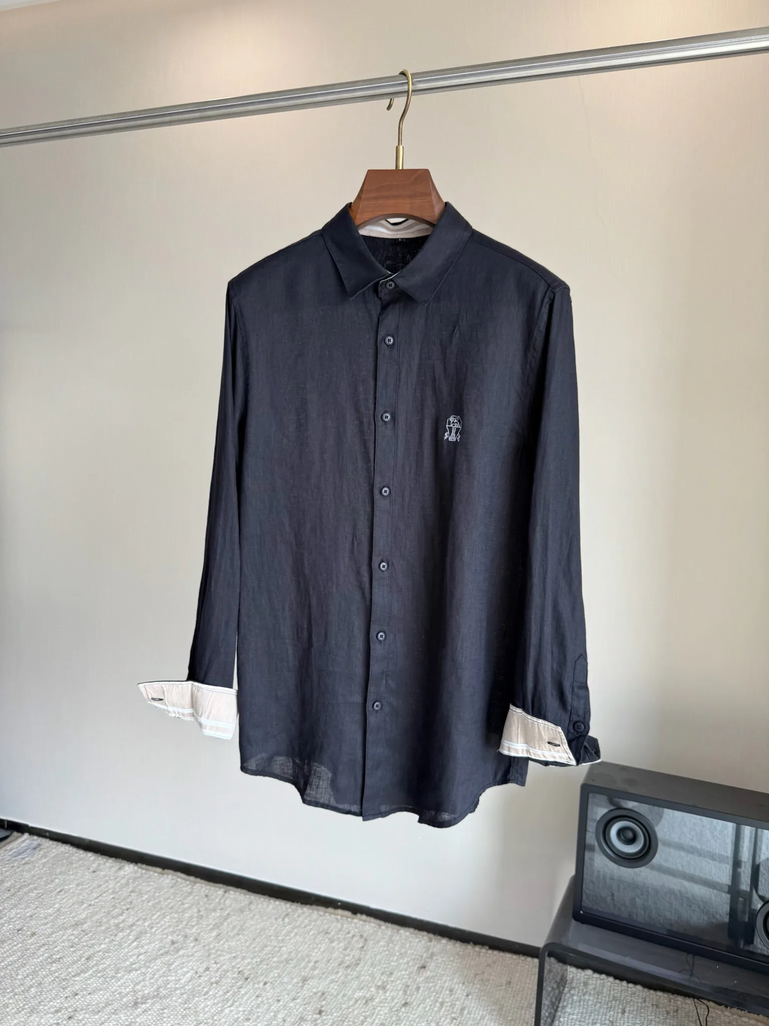 Рубашки Мужские Brunello Cucinelli 12953228