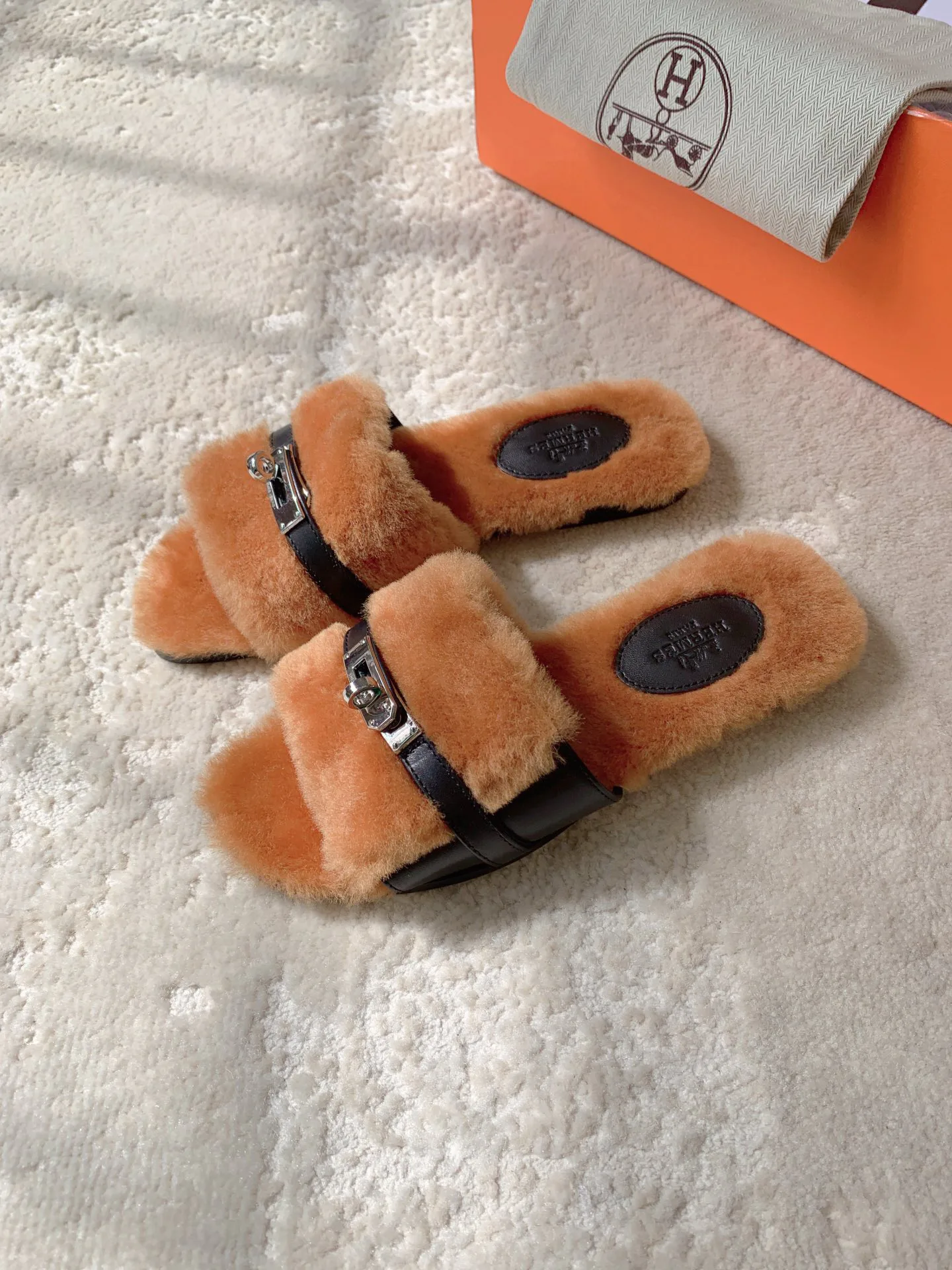 Тапочки Женские Hermes 2211686