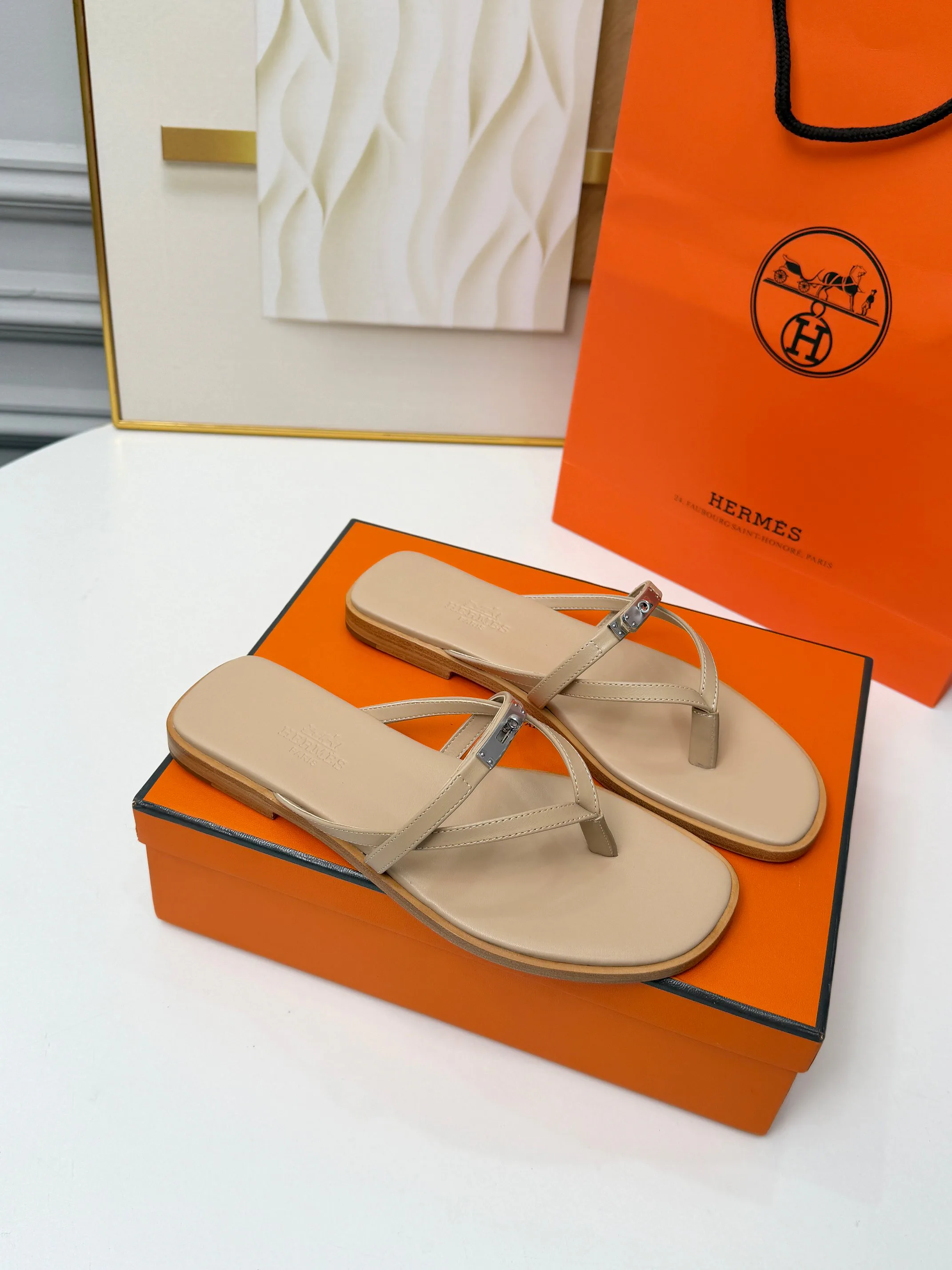 Шлепанцы Женские Hermes 11362075