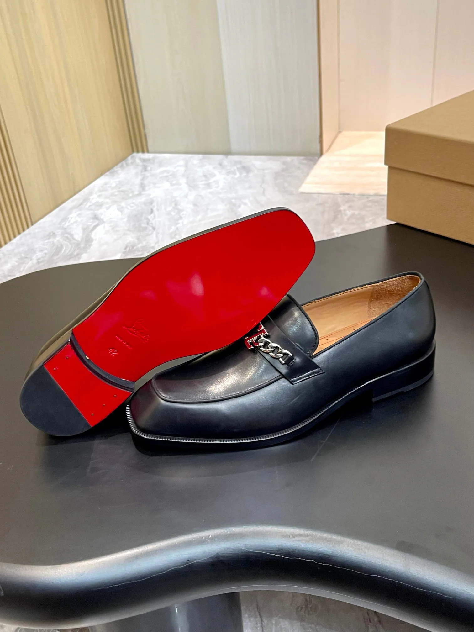 Лоферы И Туфли Мужские Christian Louboutin 18119118