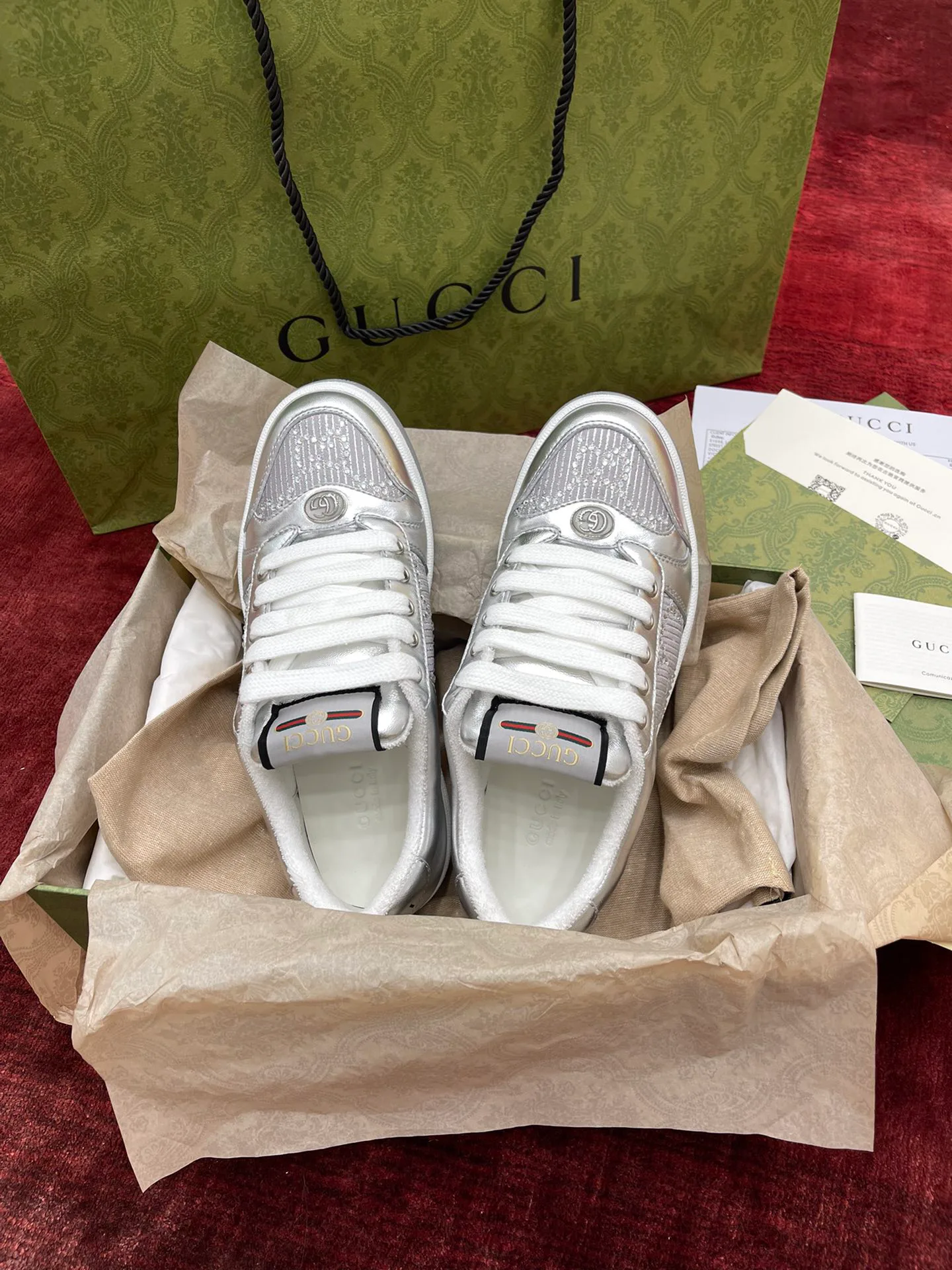 Кроссовки Женские Gucci 799348