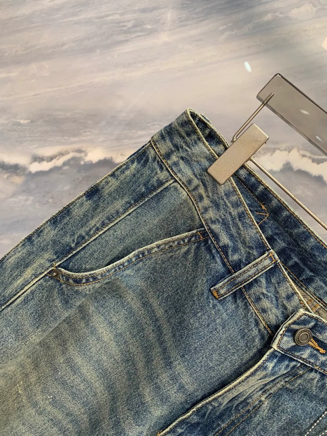 Джинсы Мужские Saint Laurent 5028346