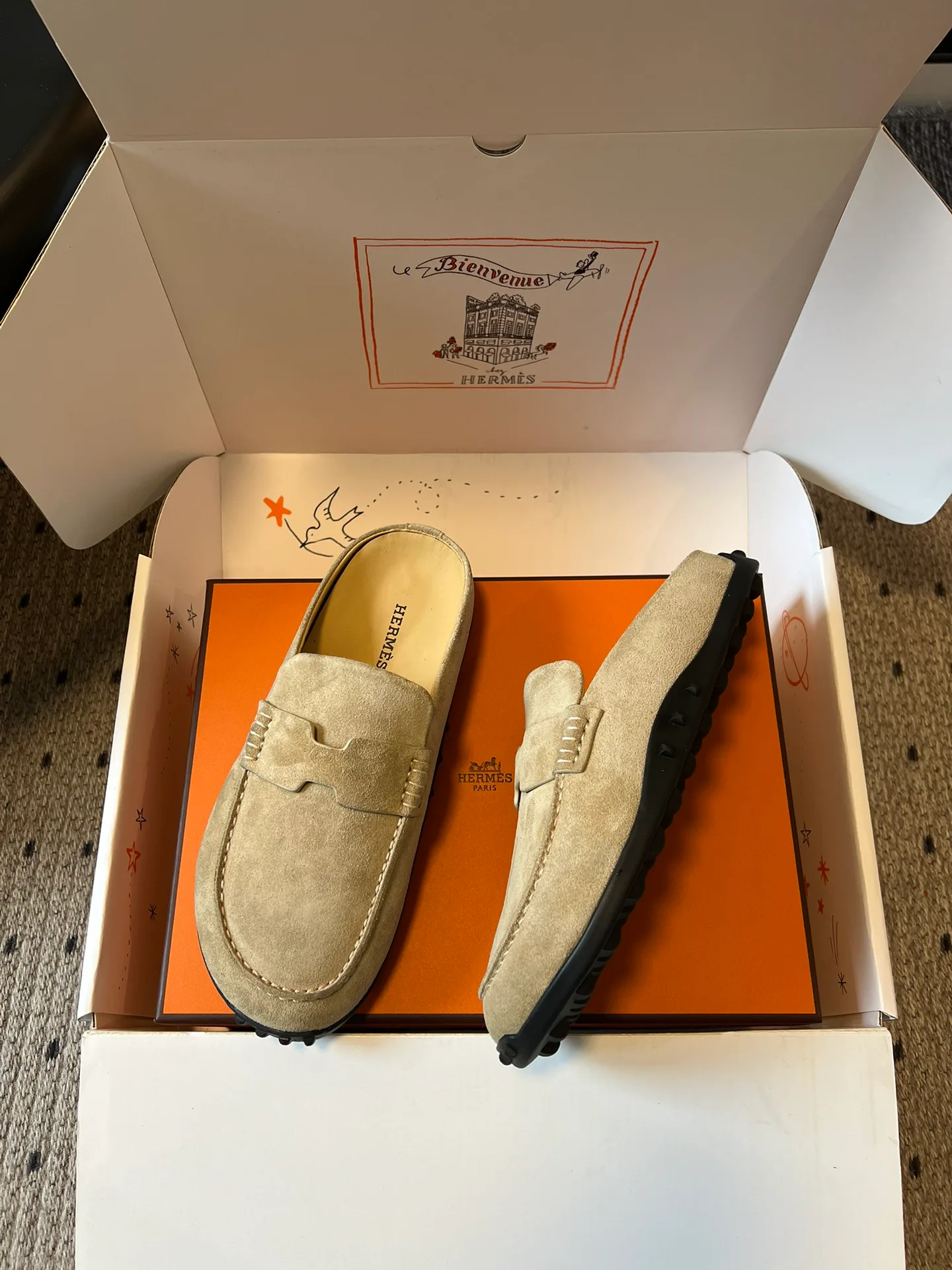Мюли И Сабо Женские Hermes 10209654