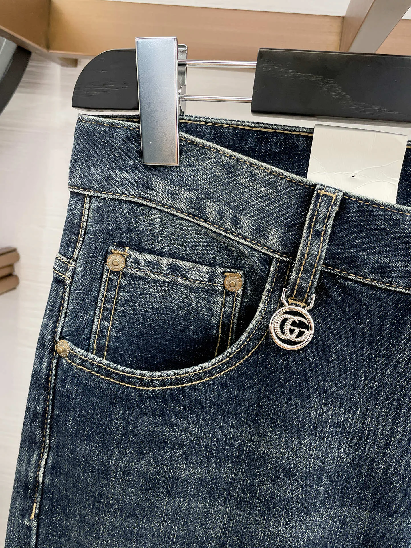 Джинсы Мужские Gucci 18543035