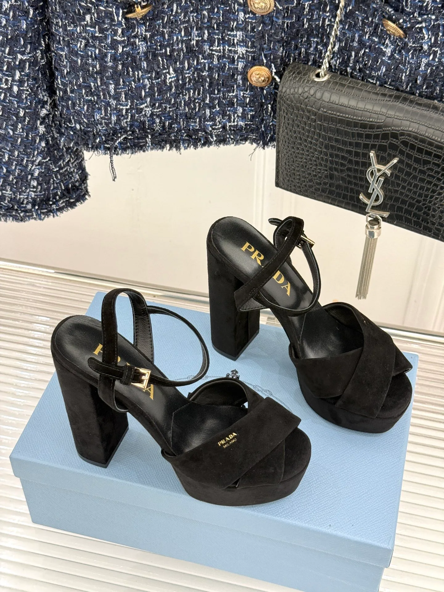 Босоножки Женские Prada 18627575