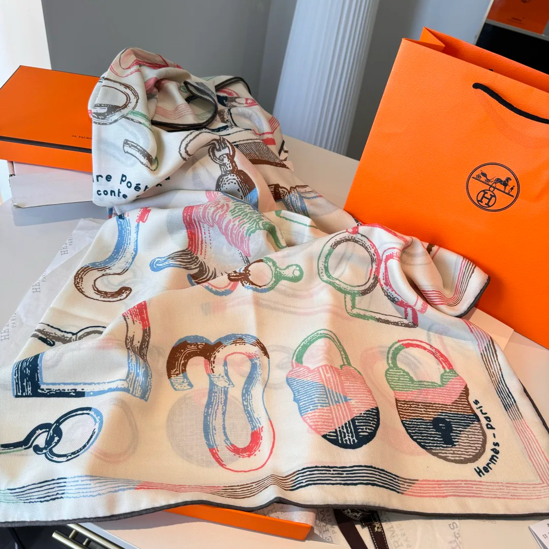 Шарфы Hermes 318390