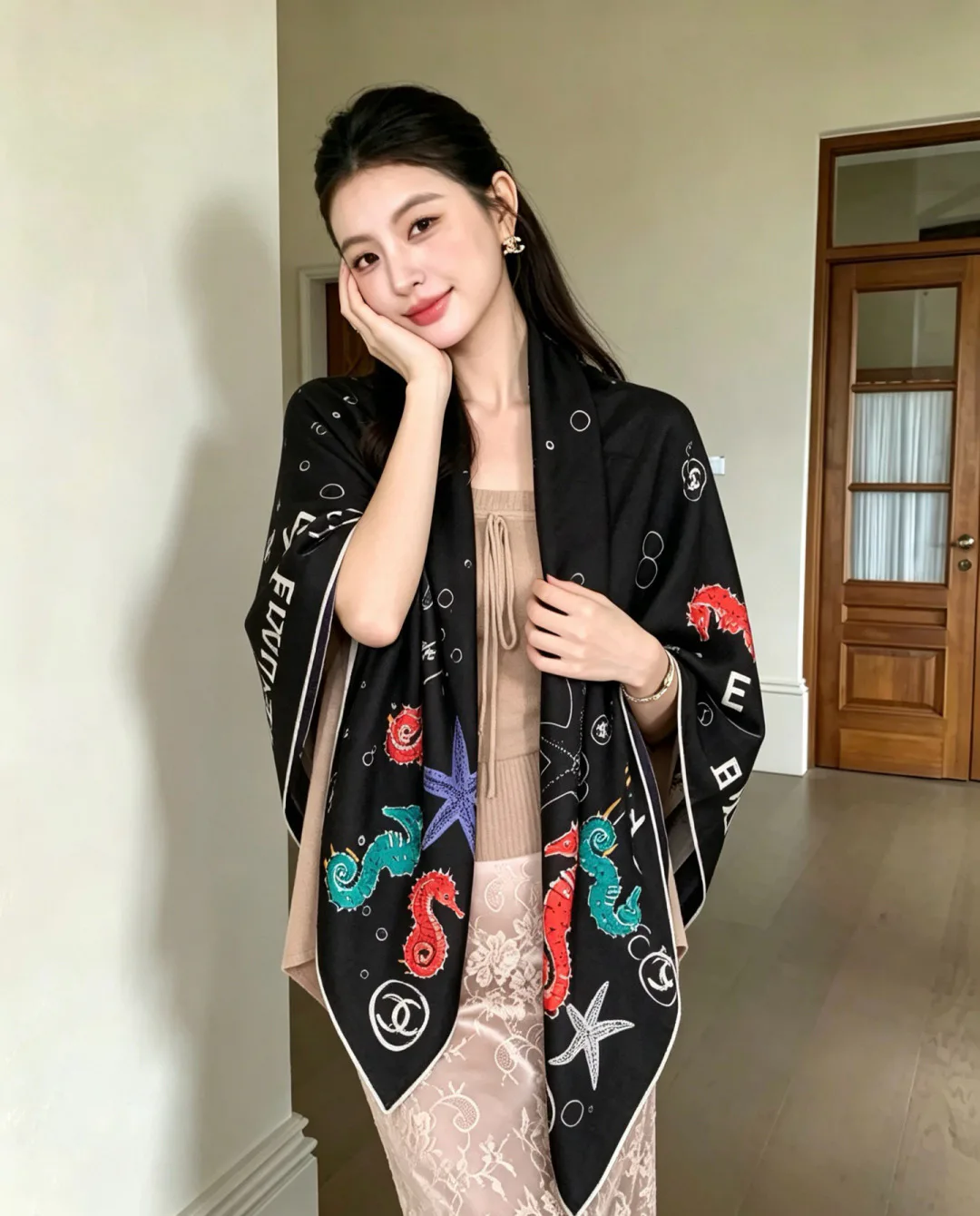 Платки Chanel 18627026