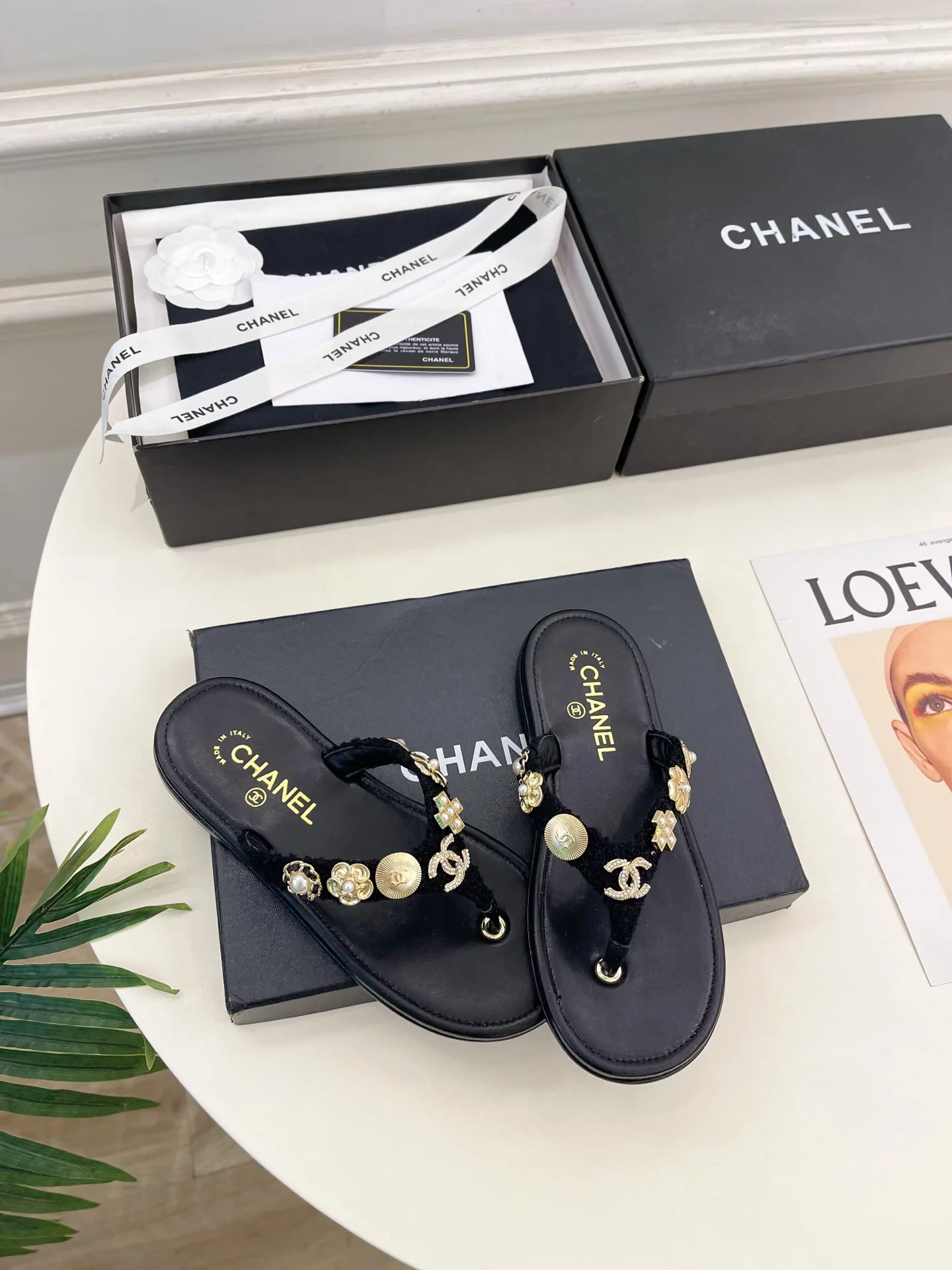 Шлепанцы Женские Chanel 4515851