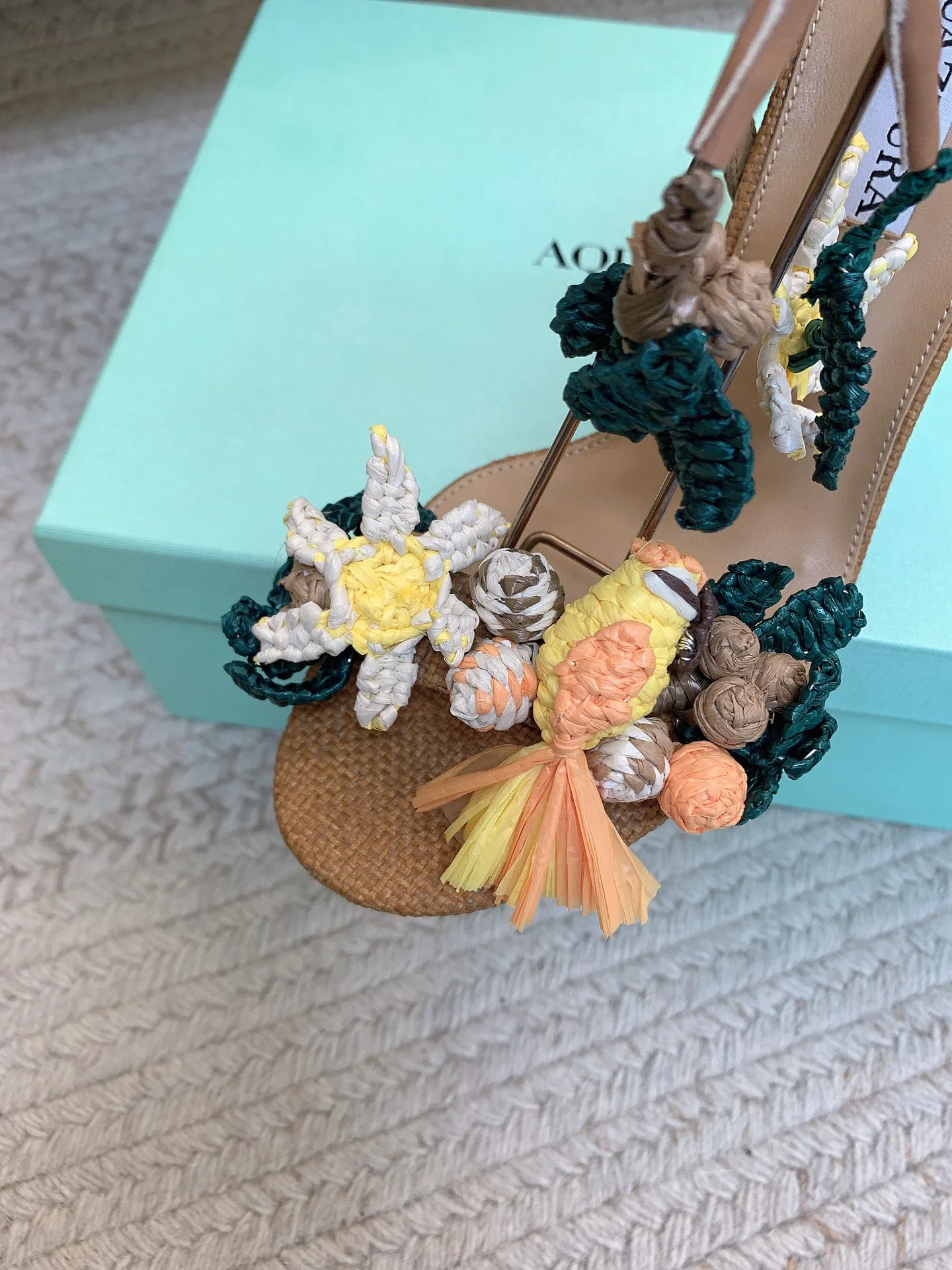 Босоножки Женские Aquazzura 19338282