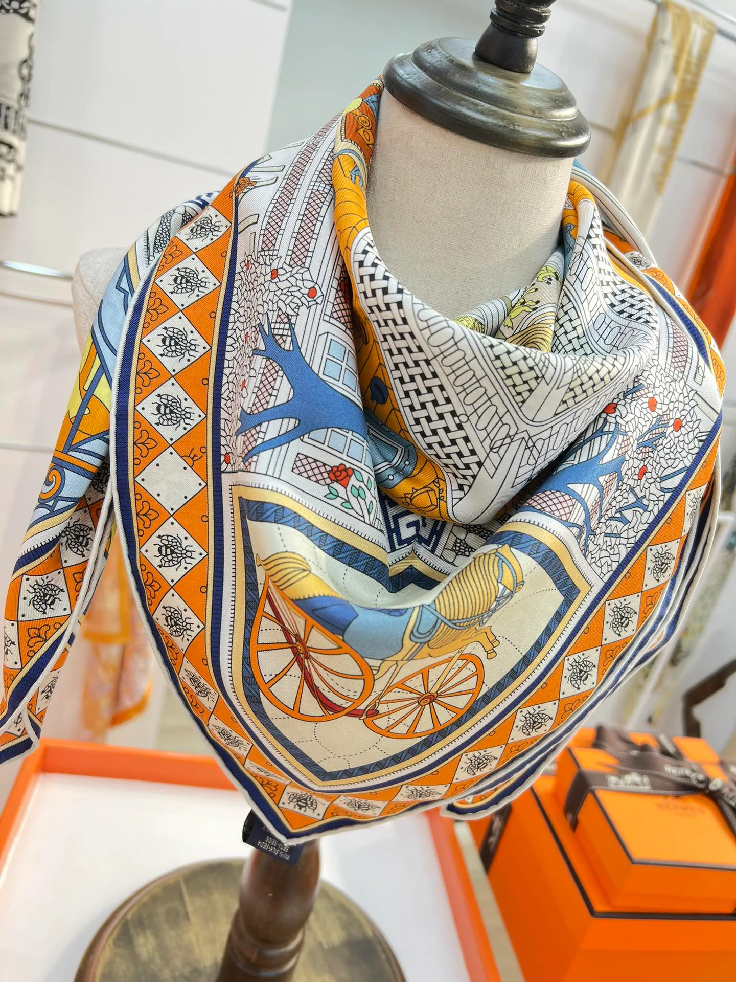 Шарфы Hermes 36160