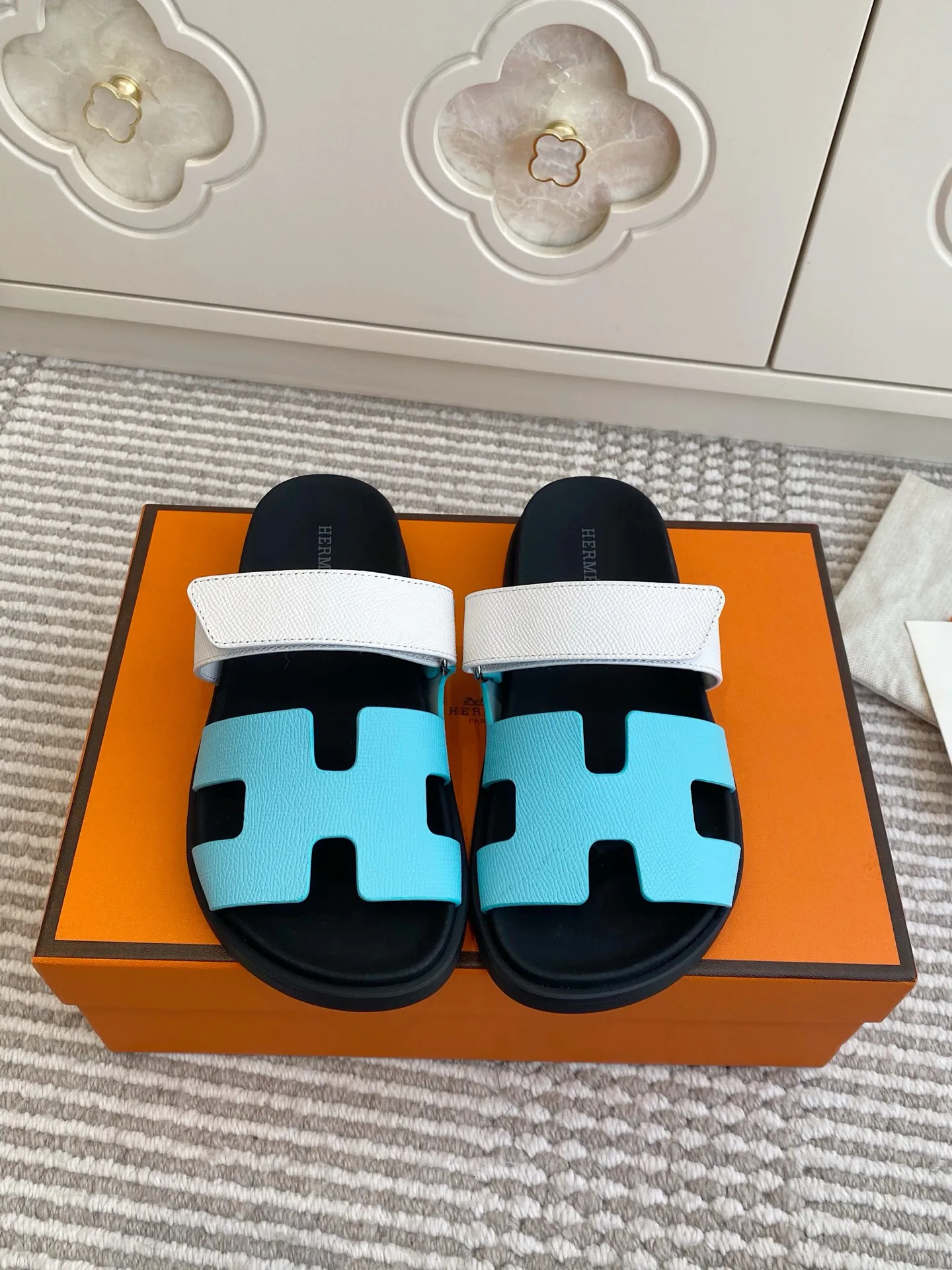 Шлепанцы Женские Hermes 10957577