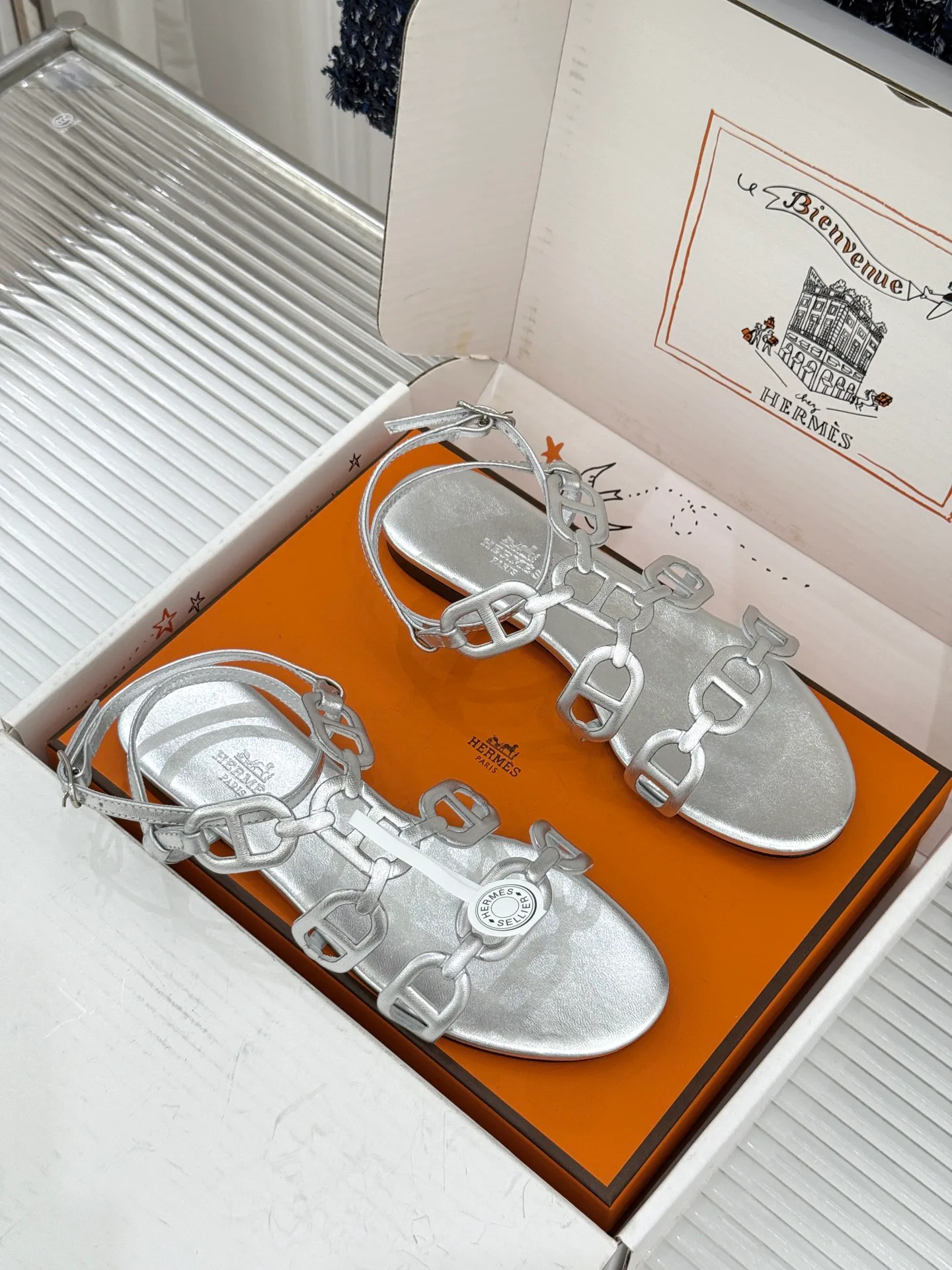 Босоножки Женские Hermes 19577270
