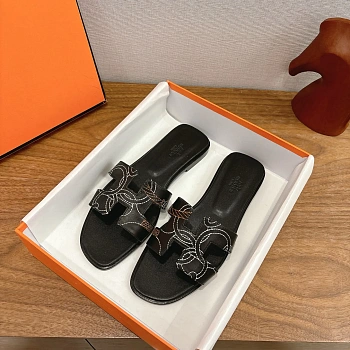 Шлепанцы Женские Hermes 399024