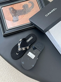 Шлепанцы Женские Chanel 1818718