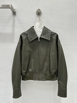 Кожаные Куртки И Дублёнки Женские Bottega Veneta 5930400