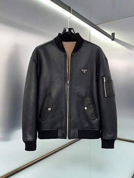 Кожаные Куртки И Дублёнки Мужские Prada 726861