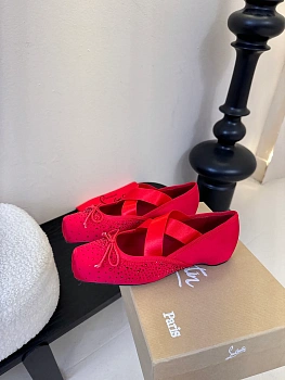 Балетки Женские Christian Louboutin 412127