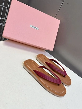 Шлепанцы Женские Miu Miu 13332465