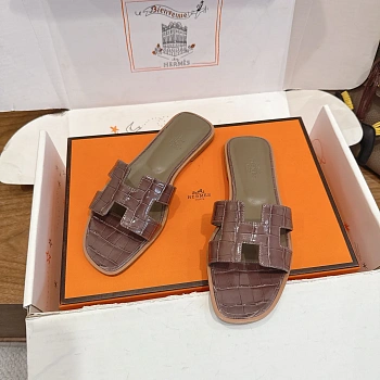 Шлепанцы Женские Hermes 1223563