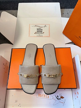 Шлепанцы Женские Hermes 8174