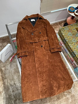 Кожаные Куртки И Дублёнки Мужские Saint Laurent 608569