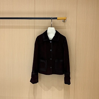 Кожаные Куртки И Дублёнки Женские Loewe 10203405