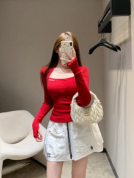 Лонгсливы Женские Miu Miu 2431898