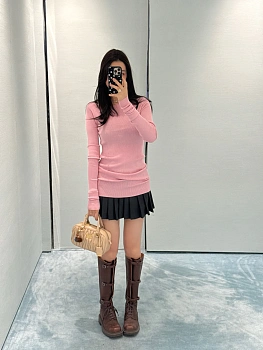 Лонгсливы Женские Miu Miu 6617536