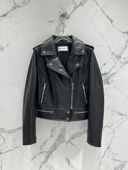 Кожаные Куртки И Дублёнки Женские Saint Laurent 11484154