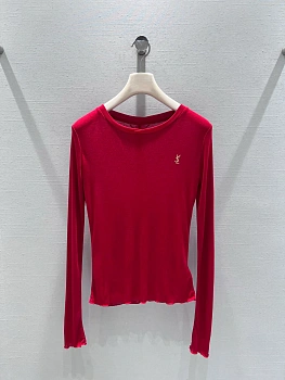 Лонгсливы Женские Saint Laurent 5077213