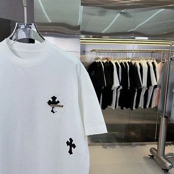 Футболки Мужские Chrome Hearts 5629540