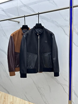 Кожаные Куртки И Дублёнки Мужские Prada 940680